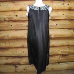 French Connection NWT  Black Satin Dress Photo 5