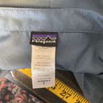 Patagonia Heather Blue Skort hidden zip pockets side zipper slits Gorpcore sz 8 Photo 6