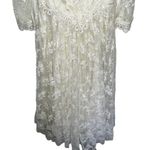 Jessica McClintock  Bridal Ivory Lace Dress Photo 2