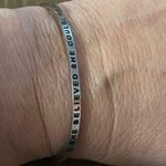 MantraBand  stainless steel inspirational cuff bracelet Photo 1