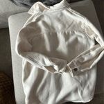 RDI  Textured Knit Shirt Jacket In Solid Cream Photo 4