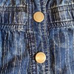 We The Free Free People Ari Denim Jumpsuit S Coverall Boiler Suit 90s Utility Loose Fit Blue Photo 7