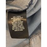 Mossimo Women's M Trafaluc chambray Longline Jacket Notched Lapel Belted open Blue Size M Photo 12