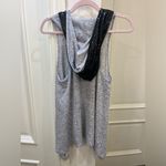IFSE Vegas top with sequin hood Size Large Gray Photo 3