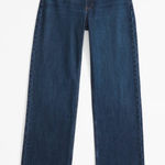 Abercrombie & Fitch  High Rise Loose Jeans Denim Dark 32 Photo 0