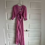 Free People  Dress‎ String Of Hearts Maxi Dress Pink XS NWT Photo 2