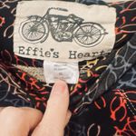 Effie's Heart Skirt XL Pull on Ruffle Twirl Full Skirt Retro Pockets Paneled Photo 4