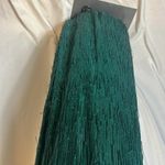 R & M Richards  Green Fringe Sequin Formal Dress Size 10 Photo 10