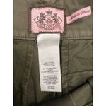 Juicy Couture Green Cotton Stretch Utility Shorts Size 2 – 96% Cotton Photo 7