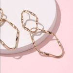 Dangle‎ Drop Earrings Geometric Statement Earrings Lightweight Trendy Fashion Gold Photo 2