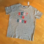 Old Navy  “BEST IN SNOW” Tee, Gray, Colorful, Size S Tall Photo 0