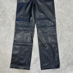 Akira Thank You, Next Faux Leather Pants High Rise Black Size S Photo 6