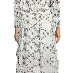 Joie NWT $445  Alpheus Floral Eyelet Cold Shoulder Ruffled Dress XS Photo 3
