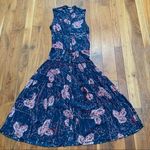 Poupette St. Barth Floral Sleeveless Summer Maxi Dress M Photo 0