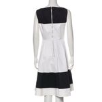 Kate Spade SZ L black and white color block a-line dress Photo 1
