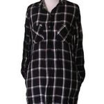 SO  medium plaid shirt dress Photo 0