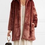 frame denim FRAME Faux Fur Coat In Spice Size Medium Photo 0