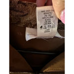 Susan Graver  Vintage Womens Brown Full Zip Flap Pocket Faux Suede Western Jacket Photo 13