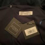 Mac Duggal  11233 Womens Navy Flounce Sleeve Square Neck Column Gown Photo 11