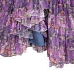 Hutch Tiered Floral Xala Dress in Purple Multi, Size US 12 Photo 8