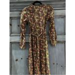 Doen Charleston midi dress green floraL NEW Size XS Photo 4