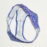 Shade & Shore Sun Coast Strappy Cheeky Bikini Bottom Blue Multicolor NWOT S Photo 7
