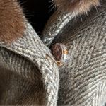 Loro Piana  Cashmere, Wool, & Genuine Fur Coat w Belt Photo 9