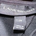 Lane Bryant Black A-Line Full Skirt Short Sleeve Dress Sz 28 Photo 1