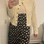 Vintage Floral long boho dress with long sleeves jacket Size 16 Black Size L Photo 3