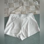 Lululemon  Ribbed Softstreme High-Rise Short 2” Bone
Size 8 Photo 4