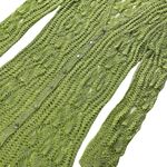 SER.O.YA Allison Crochet Cardigan in Lime Green Size M Photo 5