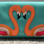 Kate Spade  Flamingo Applique Cali Strut Your Stuff Clutch Crossbody Photo 0