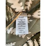 Talbots  Dress Petite Medium MP Sleeveless Green Ferns Leaf Keyhole Woodland Prep Photo 5