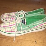 Sperry Pink And Green  Topsider Photo 0