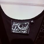 KILLSTAR ‎ Velvet Sea Mermaid Scale Bodysuit Black size medium Photo 2