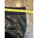 Cinq à Sept Cinq A Sept Alice Black Faux Leather Skinny Pants Small Pull On Photo 5