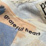 Peace Love World  Grateful Heart Crewneck Sweatshirt Women’s XL Photo 1