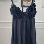 Victoria's Secret Victoria’s Secret Black Teddy Neglige Lingerie L Photo 0