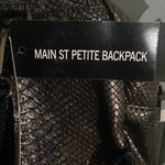 BCBG Paris Main St Petite Backpack Black Photo 4