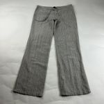 Victoria's Secret Neutral Striped Linen Wide Leg Lounge Pant 2 Photo 0