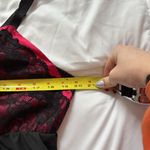 Womens Red Black Nightie Lingerie Babydoll Grunge Vampire Valentines 90s Sexy Size undefined Photo 2