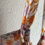 Free People  Sasha Mini Dress Ivory Floral Combo Sz Medium Photo 5