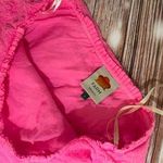 Farm Rio NWOT | Neon pink one shoulder dress | Small Photo 5