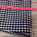 J.Crew  button front gingham plaid dress blue white sz 2 Photo 4