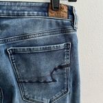 American Eagle Distressed Super Stretch Hi Rise Jegging Jeans Med Blue 6 Womens Photo 6