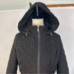 Laundry by Shelli Segal Laundry By‎ Shelli Segal Los Angeles Jacket Coat Womens Small Black Quilted Hood Photo 2