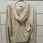 Aerie  Offline Cream V Neck Sweatshirt Photo 2