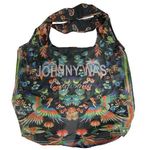 Johnny Was  Floral Phoenix Birds Packable Shopping Bag Tote Reusable Everyday Photo 0