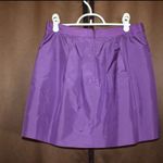 J.Crew  Orchid Tafeta Mini Skirt 4 NWOT Photo 2