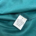 Aura Floral Babydoll Dress – Green with Red Flowers, Long Sleeve, Size S Photo 3